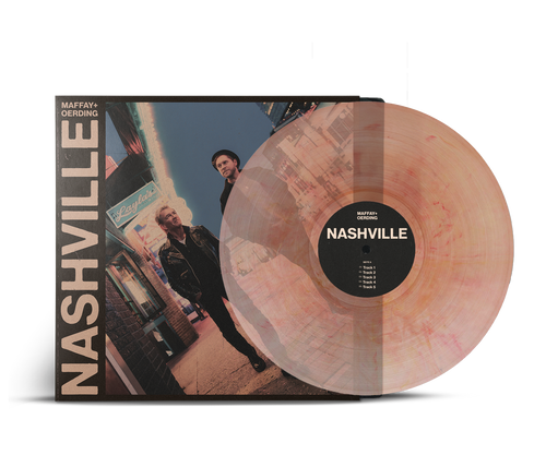 Nashville exclusive colored vinyl record and sleeve