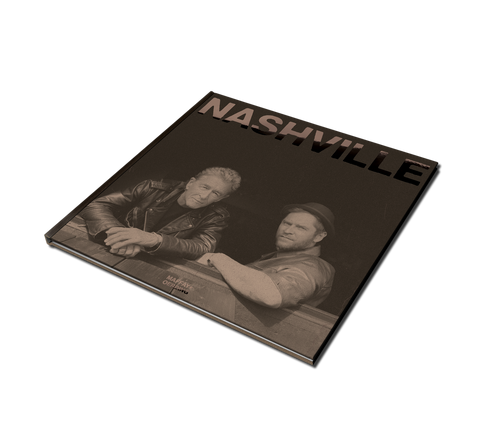 Nashville hardcover book with photo cover and bold NASHVILLE title